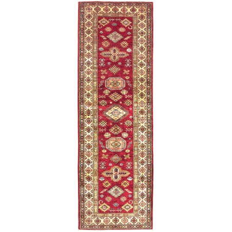 Tappeto Kazak Fine Pakistan marrone arancione 80x246