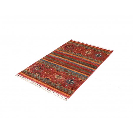 Tappeto Samarkand Pakistan rosso marrone 85x126