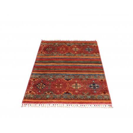 Tappeto Samarkand Pakistan rosso marrone 85x126