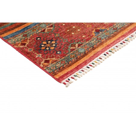 Tappeto Samarkand Pakistan rosso marrone 85x126