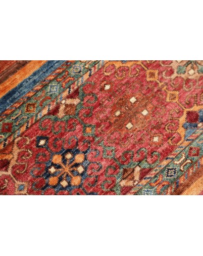 Tappeto Samarkand Pakistan rosso marrone 85x126