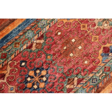 Tappeto Samarkand Pakistan rosso marrone 85x126