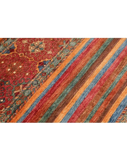 Tappeto Samarkand Pakistan rosso marrone 85x126