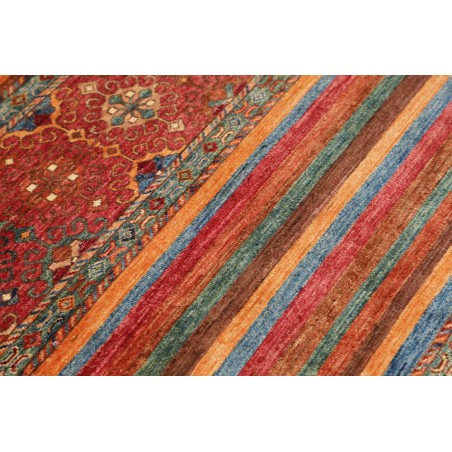 Tappeto Samarkand Pakistan rosso marrone 85x126