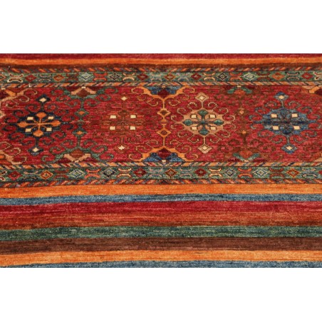Tappeto Samarkand Pakistan rosso marrone 85x126