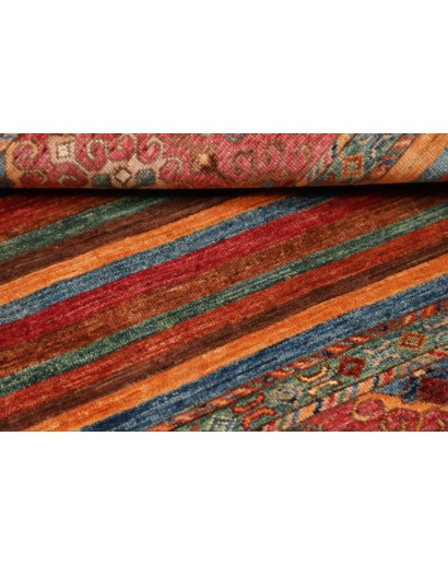 Tappeto Samarkand Pakistan rosso marrone 85x126