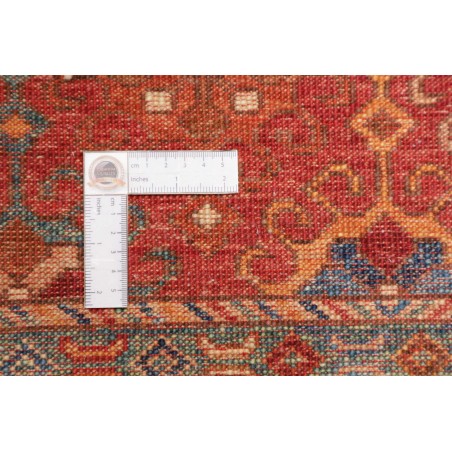 Tappeto Samarkand Pakistan rosso marrone 85x126