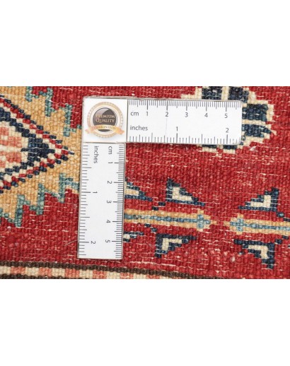 Tappeto Kazak Fine Pakistan marrone arancione 80x246