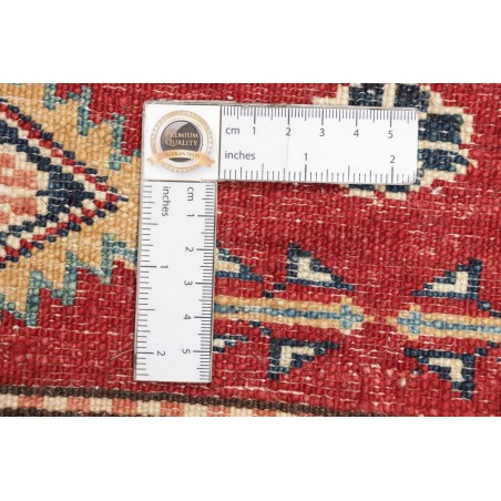 Tappeto Kazak Fine Pakistan marrone arancione 80x246