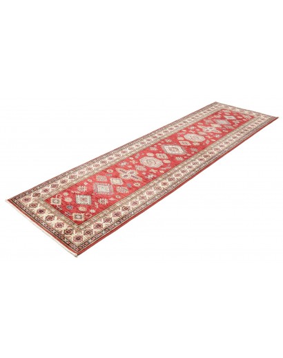 Tappeto Kazak Fine Pakistan marrone giallo 79x300