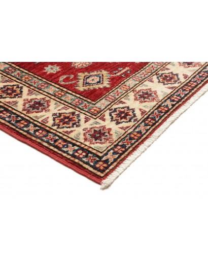 Tappeto Kazak Fine Pakistan marrone giallo 79x300