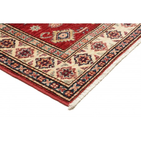 Tappeto Kazak Fine Pakistan marrone giallo 79x300