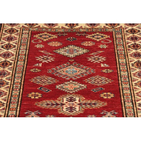 Tappeto Kazak Fine Pakistan marrone giallo 79x300