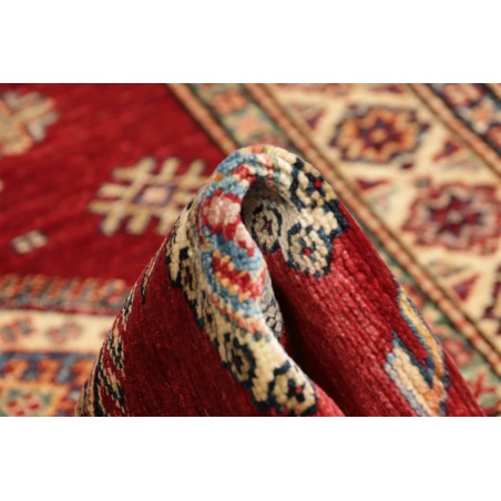 Tappeto Kazak Fine Pakistan marrone giallo 79x300