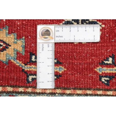 Tappeto Kazak Fine Pakistan marrone giallo 79x300