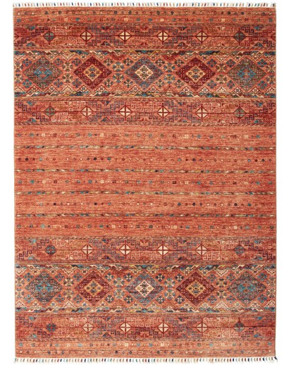 Tappeto Rubin Pakistan rosso 150x202