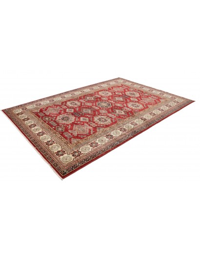 Tappeto Kazak Fine Pakistan marrone arancione 205x300