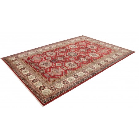 Tappeto Kazak Fine Pakistan marrone arancione 205x300