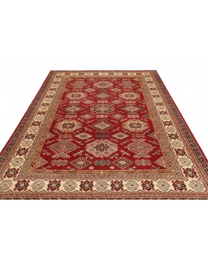 Tappeto Kazak Fine Pakistan marrone arancione 205x300