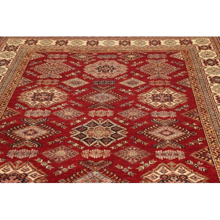 Tappeto Kazak Fine Pakistan marrone arancione 205x300