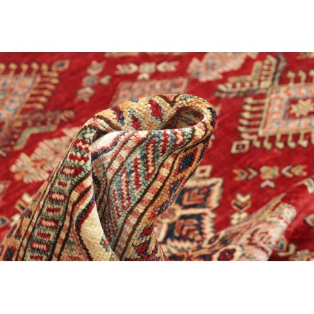 Tappeto Kazak Fine Pakistan marrone arancione 205x300