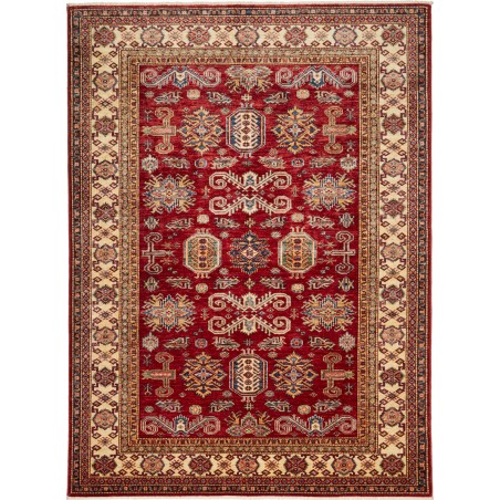 Tappeto Kazak Fine Pakistan marrone giallo 175x238