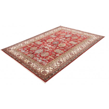 Tappeto Kazak Fine Pakistan marrone giallo 175x238