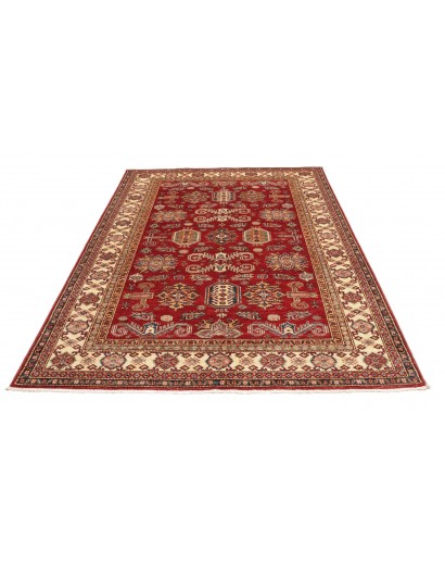 Tappeto Kazak Fine Pakistan marrone giallo 175x238