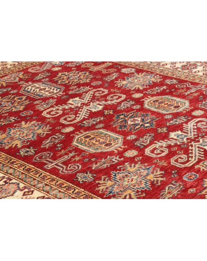 Tappeto Kazak Fine Pakistan marrone giallo 175x238