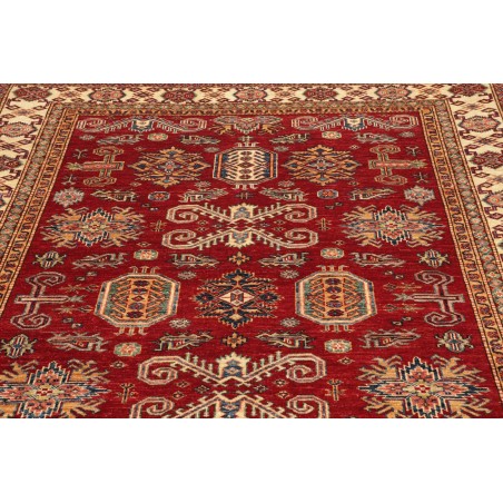 Tappeto Kazak Fine Pakistan marrone giallo 175x238