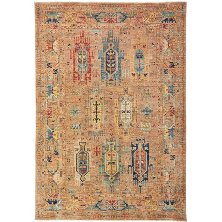 Tappeto Tribal Pakistan marrone 166x245
