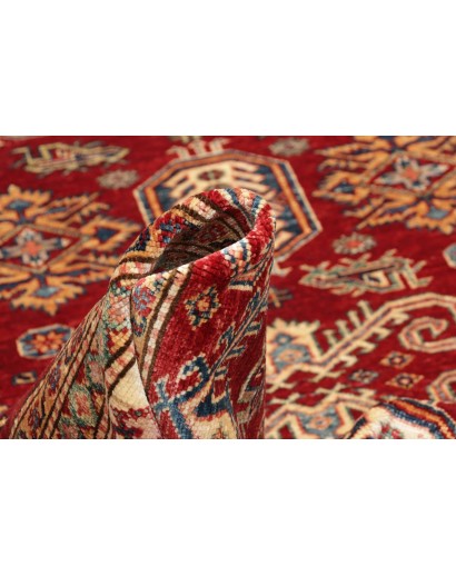 Tappeto Kazak Fine Pakistan marrone giallo 175x238