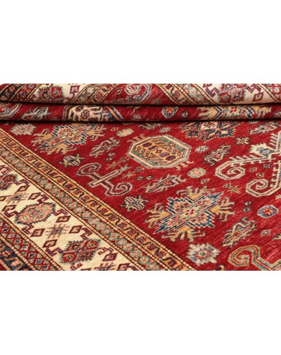 Tappeto Kazak Fine Pakistan marrone giallo 175x238