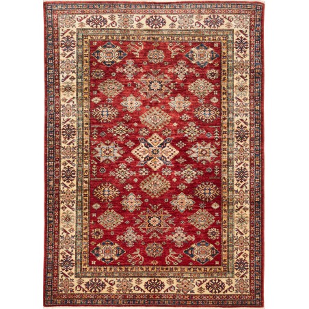 Tappeto Kazak Fine Pakistan marrone grigio 169x238