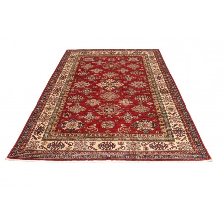 Tappeto Kazak Fine Pakistan marrone grigio 169x238