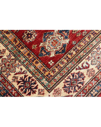 Tappeto Kazak Fine Pakistan marrone grigio 169x238