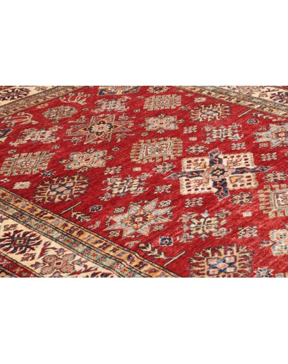 Tappeto Kazak Fine Pakistan marrone grigio 169x238