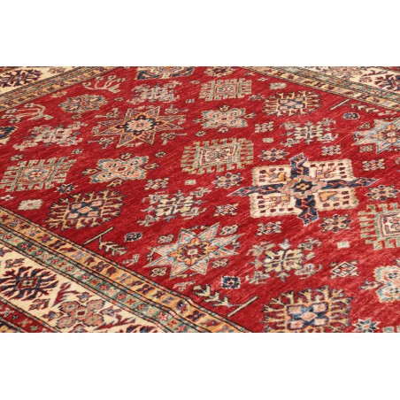 Tappeto Kazak Fine Pakistan marrone grigio 169x238