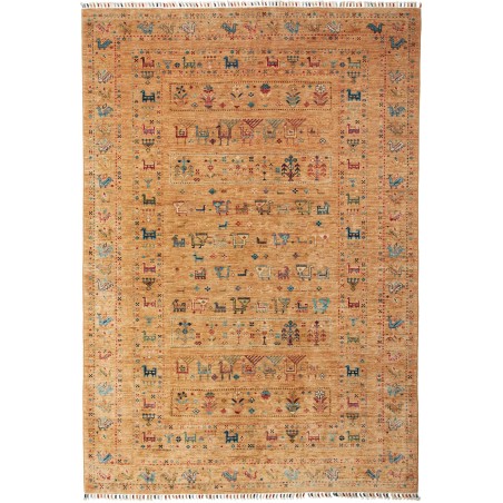 Tappeto Rubin Pakistan arancione marrone 168x243