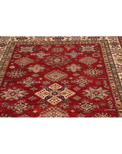 Tappeto Kazak Fine Pakistan marrone grigio 169x238