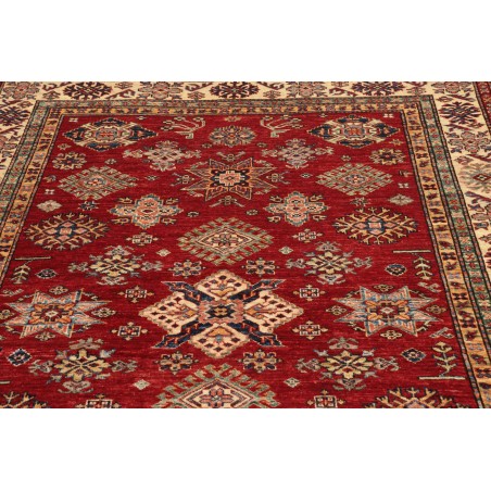 Tappeto Kazak Fine Pakistan marrone grigio 169x238