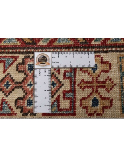 Tappeto Kazak Fine Pakistan azzurro grigio 79x291