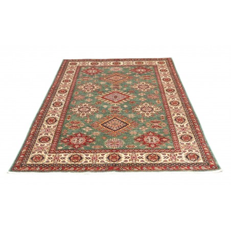 Tappeto Kazak Fine Pakistan azzurro grigio 149x201