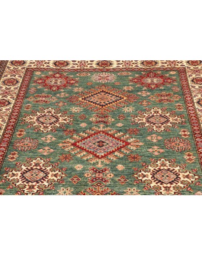 Tappeto Kazak Fine Pakistan azzurro grigio 149x201