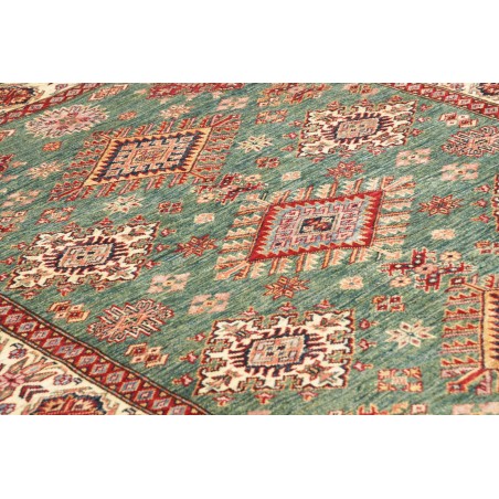 Tappeto Kazak Fine Pakistan azzurro grigio 149x201