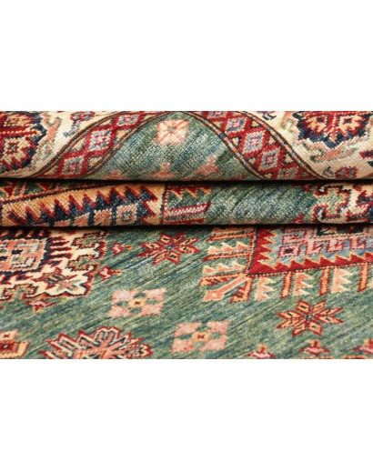 Tappeto Kazak Fine Pakistan azzurro grigio 149x201