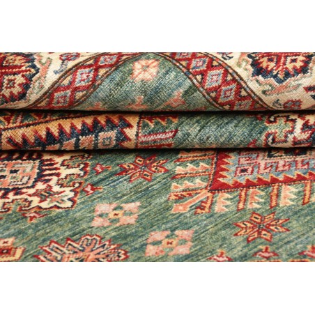 Tappeto Kazak Fine Pakistan azzurro grigio 149x201