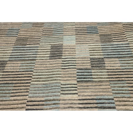 Tappeto Barjesta Pakistan marrone azzurro 202x306