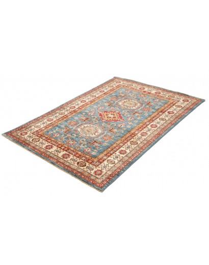 Tappeto Kazak Fine Pakistan marrone giallo 120x175