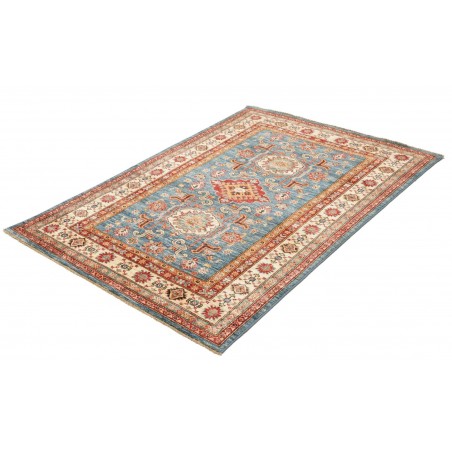 Tappeto Kazak Fine Pakistan marrone giallo 120x175